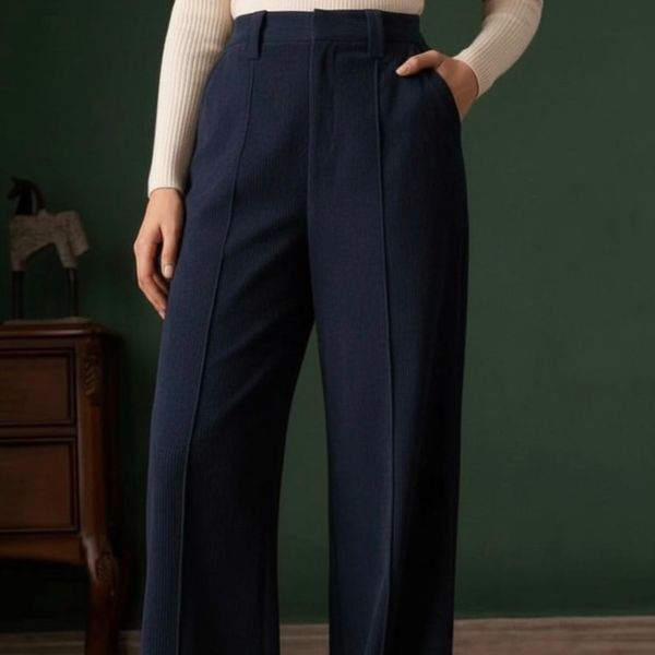 شلوار مخمل کبریتی بگ قد110