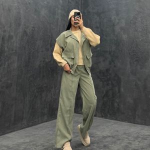 ست دوتیکه وست و شلوار کد 124525