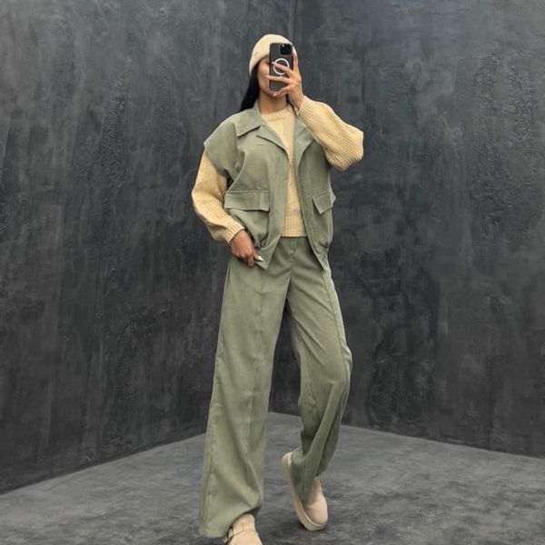 ست دوتیکه وست و شلوار کد 124525