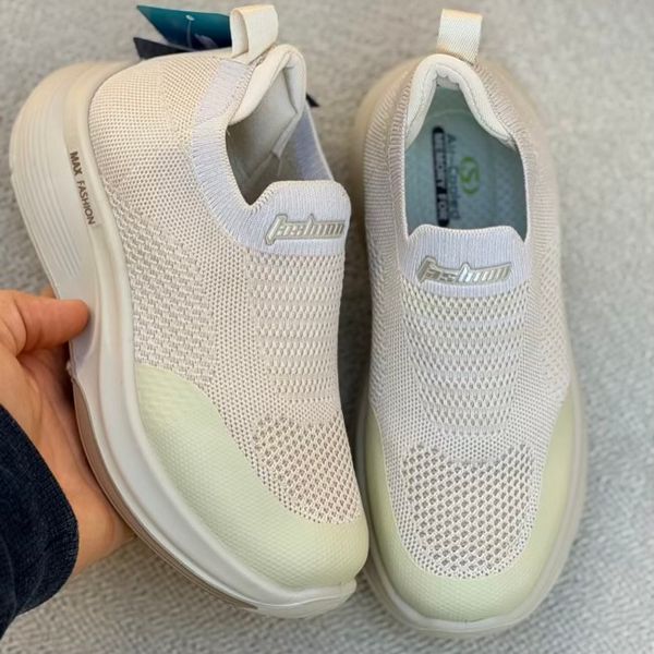 کتونی بچگانه جورابی طرح اسکیچرز کد 4100102