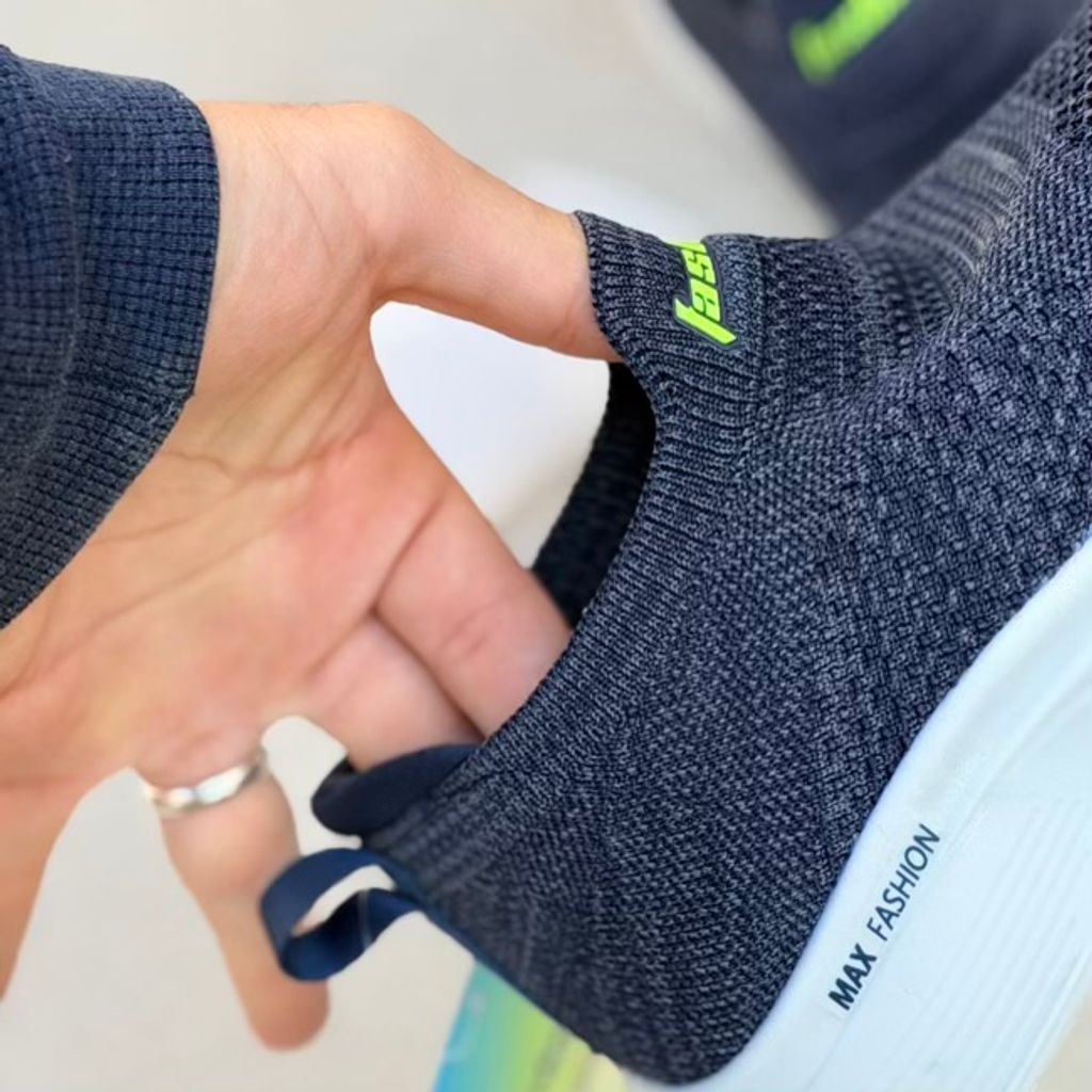 خرید اینترنتی قیمت کتونی بچگانه جورابی طرح اسکیچرز کد 4100102