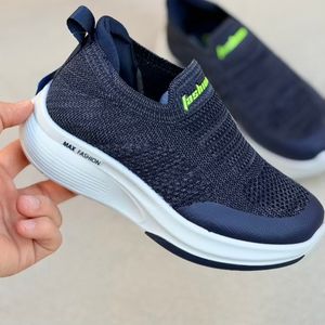 خرید اینترنتی قیمت کتونی بچگانه جورابی طرح اسکیچرز کد 4100102