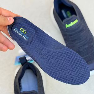 خرید اینترنتی قیمت کتونی بچگانه جورابی طرح اسکیچرز کد 4100102