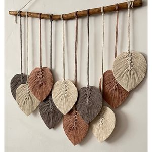 آویز برگ دکوری با رنگبندی مدل اپرا