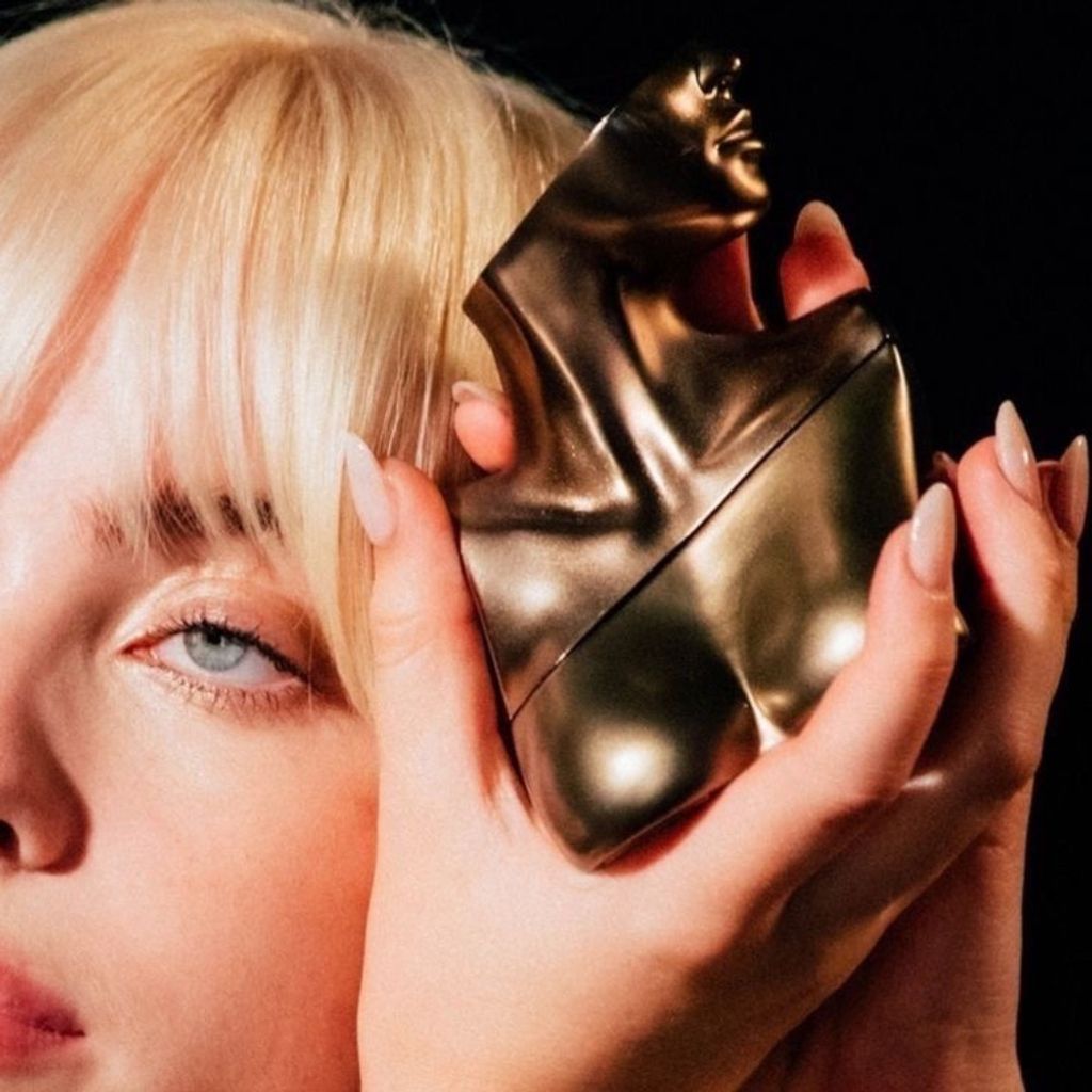 قیمت ارزان تستر اروپایی عطر ادکلن بیلی ایلیش ایلیش طلایی| Billie Eilish Eilish