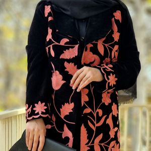 خرید آنلاین مانتو مخمل مجلسی زنانه