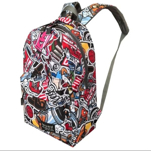 کوله پشتی فانتزی رنگی