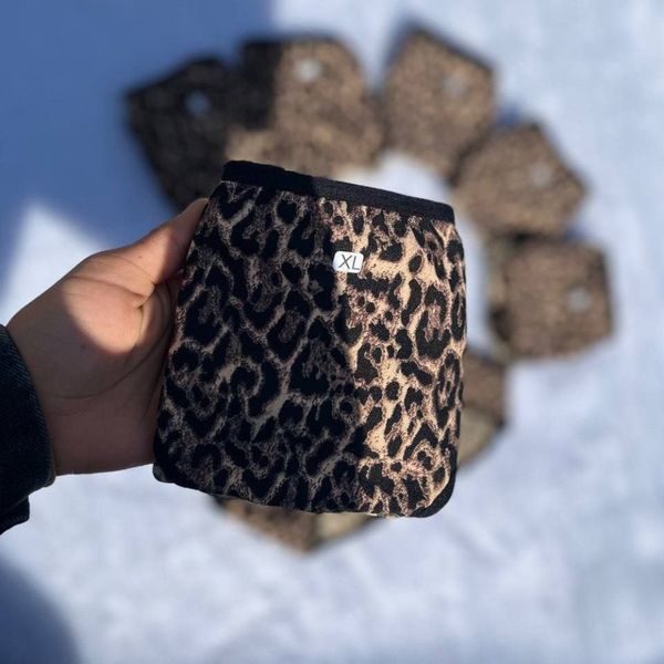 شورت پلنگی زنانه نخی