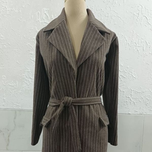 پالتو فوتر دیپلمات قهوه ای