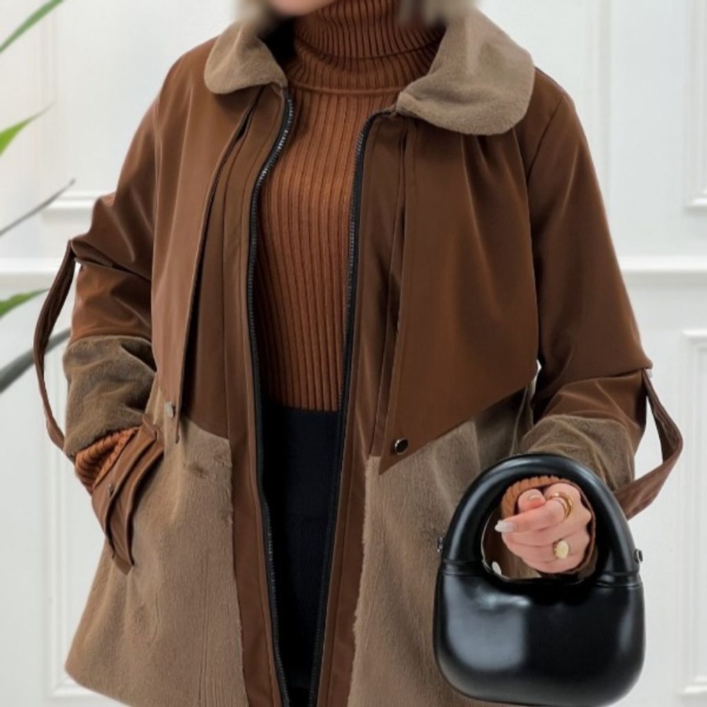 قیمت ارزان پالتو پایین خز پارسی