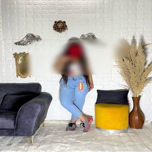 شلوار لی زنانه مام فیت قواره بزرگ