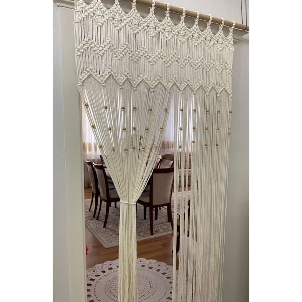 پرده مکرومه آلا