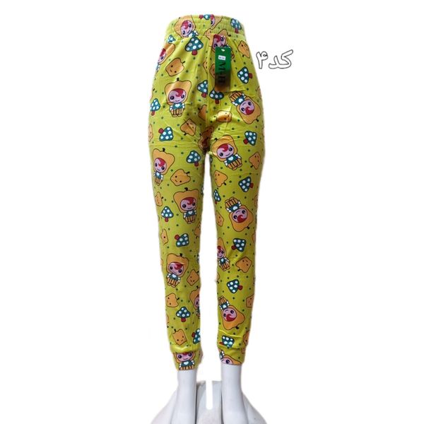 شلوار مخمل طرح دار کد 844