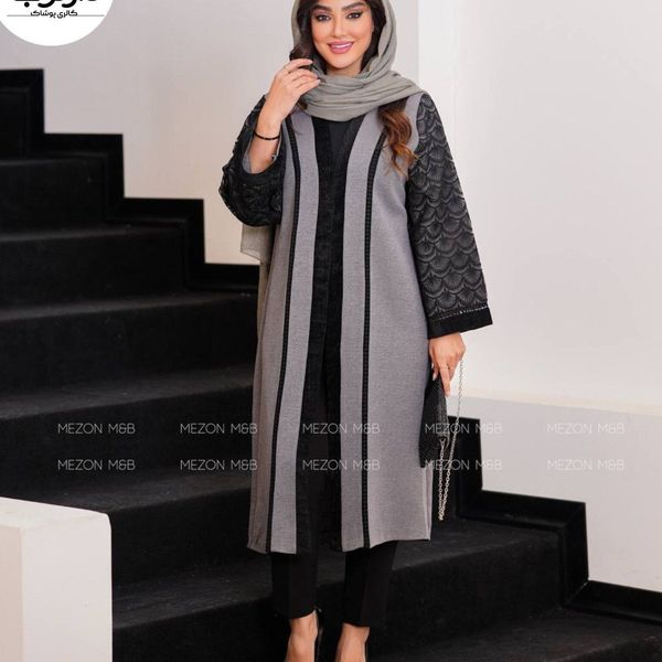 مانتو مجلسی زنانه کتان لمه