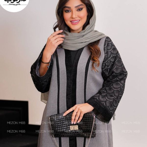 مانتو مجلسی زنانه کتان لمه