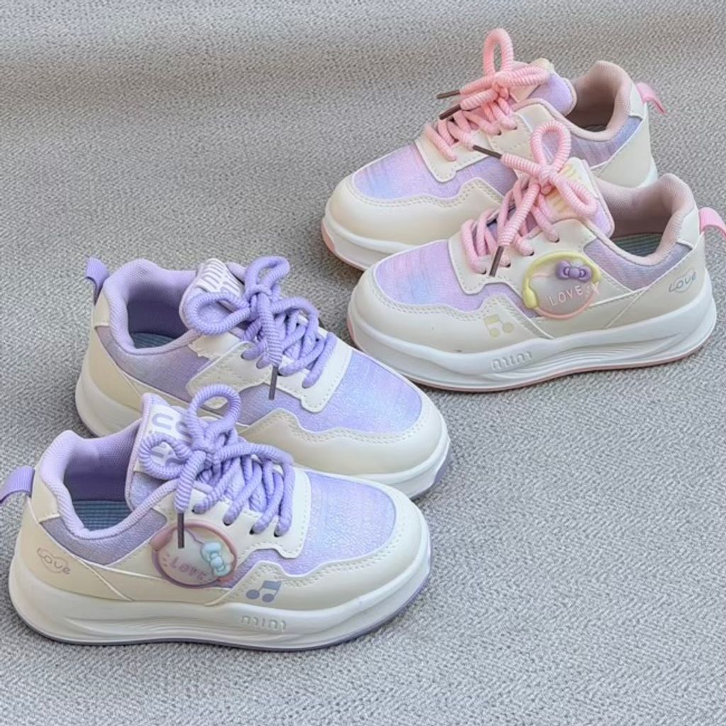 خرید اینترنتی قیمت کتونی بچگانه طرح Love از A+B کد 4100401