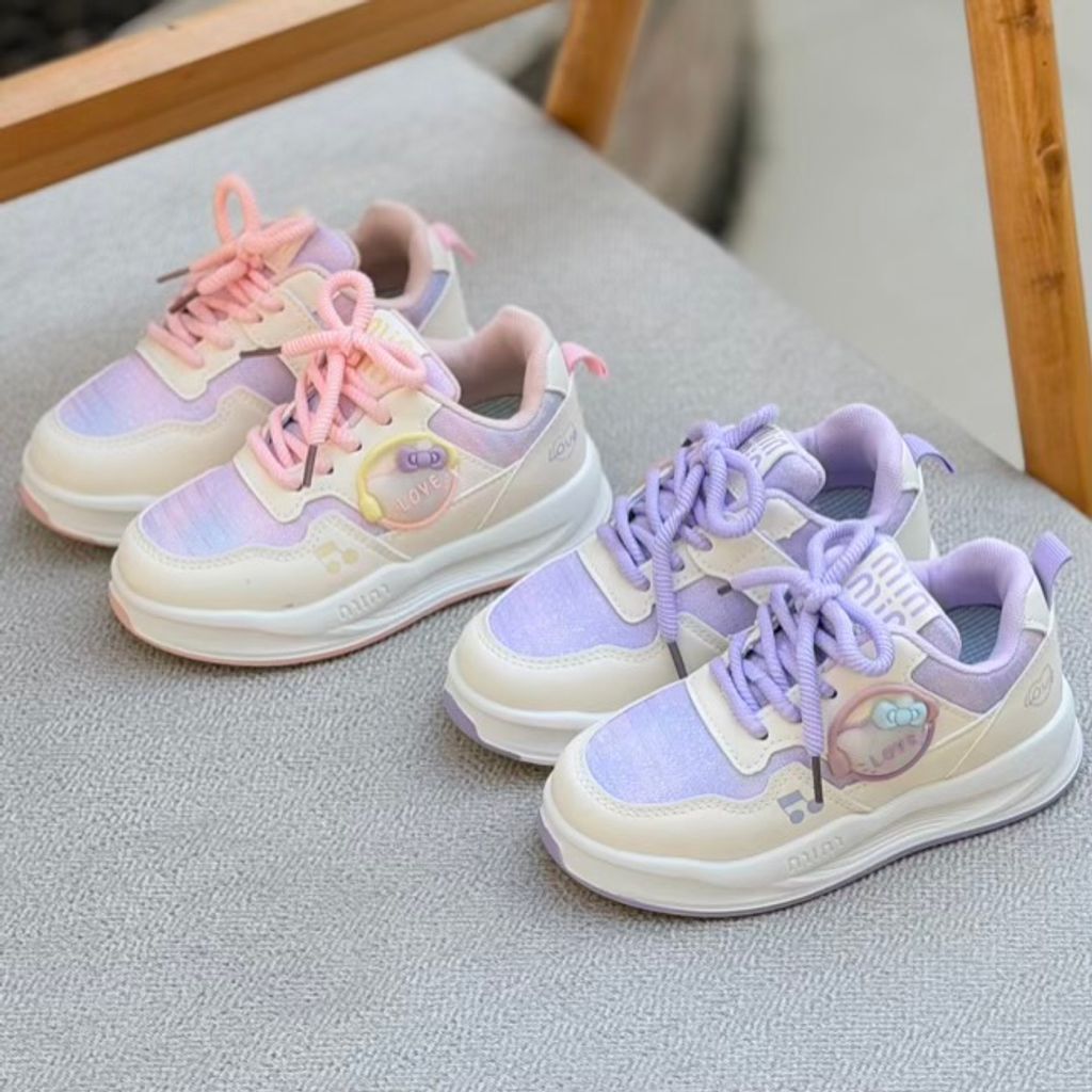 خرید اینترنتی قیمت کتونی بچگانه طرح Love از A+B کد 4100401