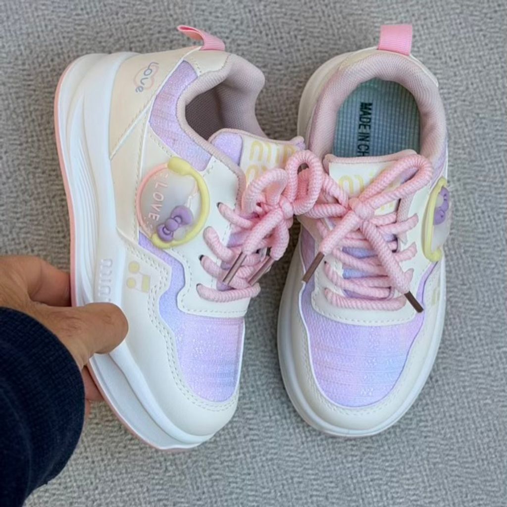 خرید اینترنتی قیمت کتونی بچگانه طرح Love از A+B کد 4100401