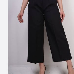 شلوار واید مازراتی مشکی سایز 36 تا 50