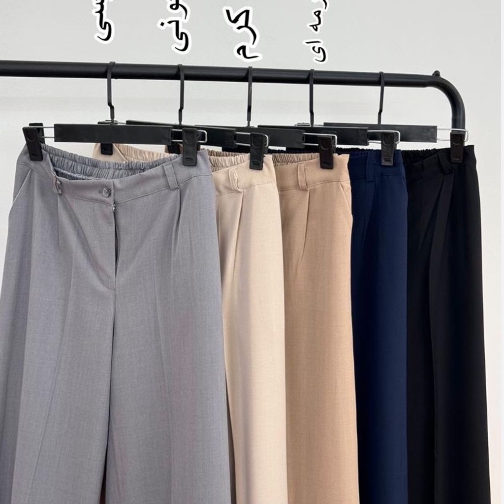 خرید اینترنتی قیمت شلوار بگ پارچه بزیاق اعلا