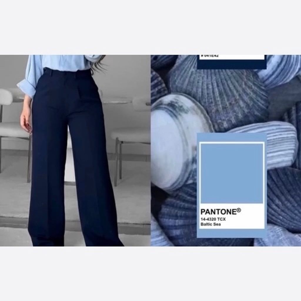 خرید اینترنتی قیمت شلوار بگ مازراتی ضخیم گرم بالا سرمه ای و مشکی سایز 38 تا 50