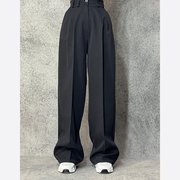 شلوار بگ مازراتی اعلا زنانه زیپ و دکمه