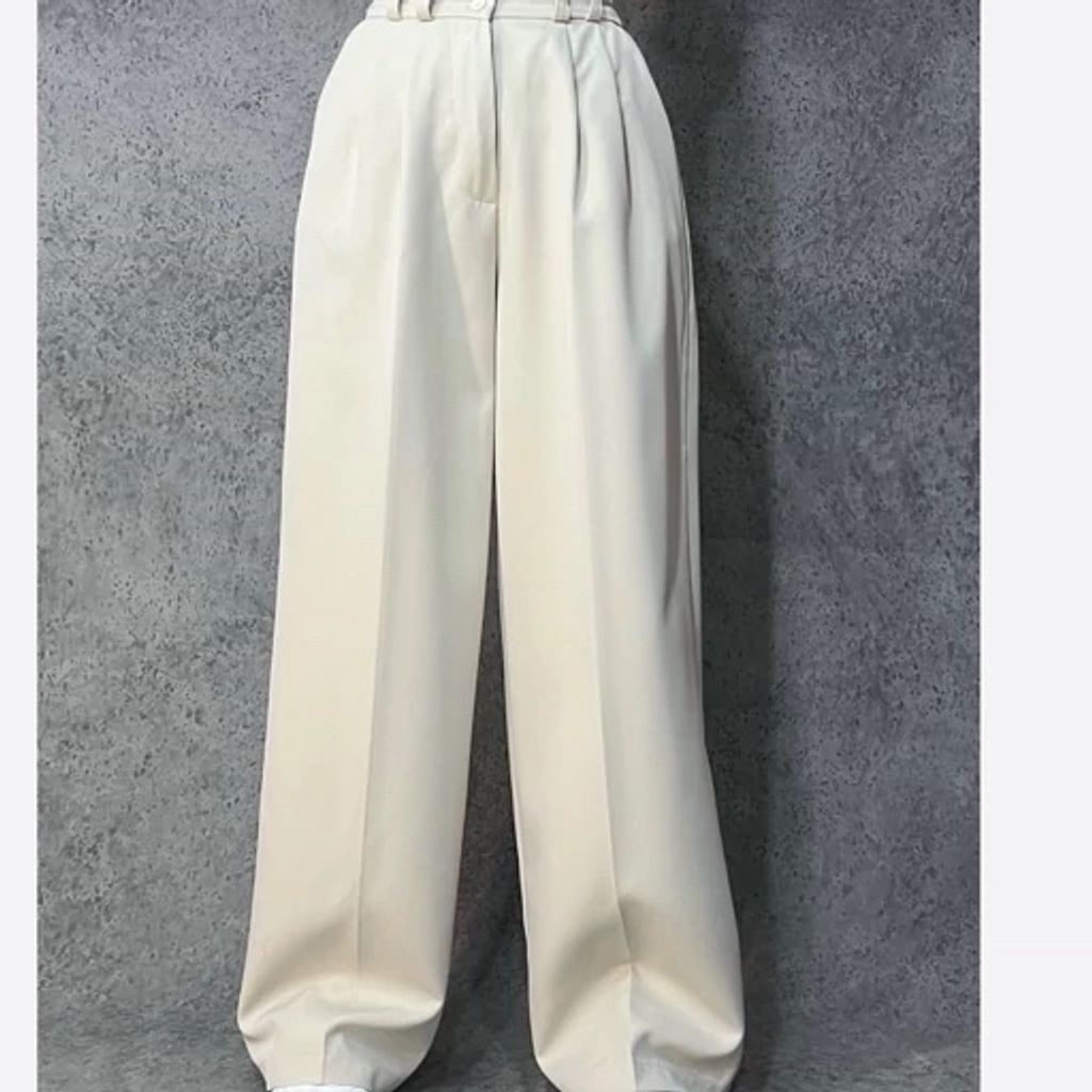 خرید اینترنتی قیمت شلوار بگ مازراتی اعلا زنانه زیپ و دکمه 