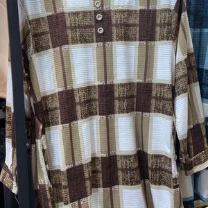 خرید انلاین مانتو چهارخونه زنانه 