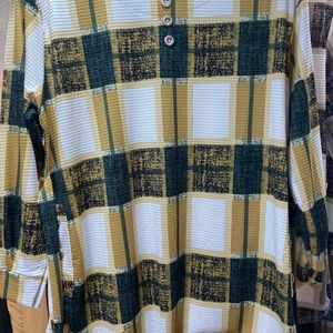 قیمت ارزان مانتو چهارخونه زنانه 