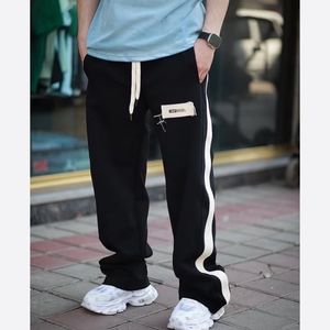 شلوار جاگر مردانه پارچه گلکسی گرم بالا با نوار کنفی لوکس