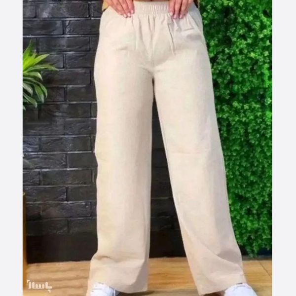 شلوار الیاف نیم بگ تابستانی