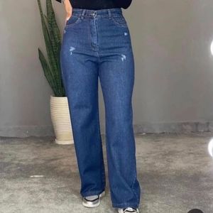 قیمت شلوار جین نیم بگ پشت کش 