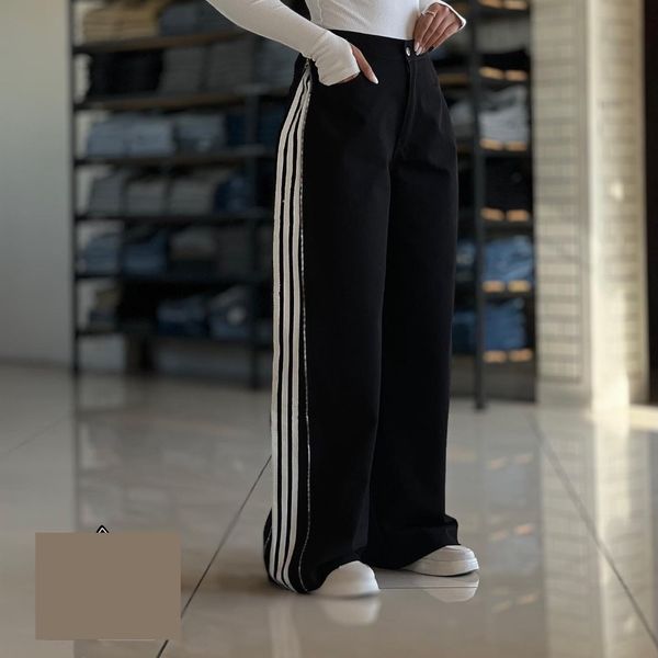 شلوار بگ بغل زیپ خور سه نوار سایزبندی 36 تا 50