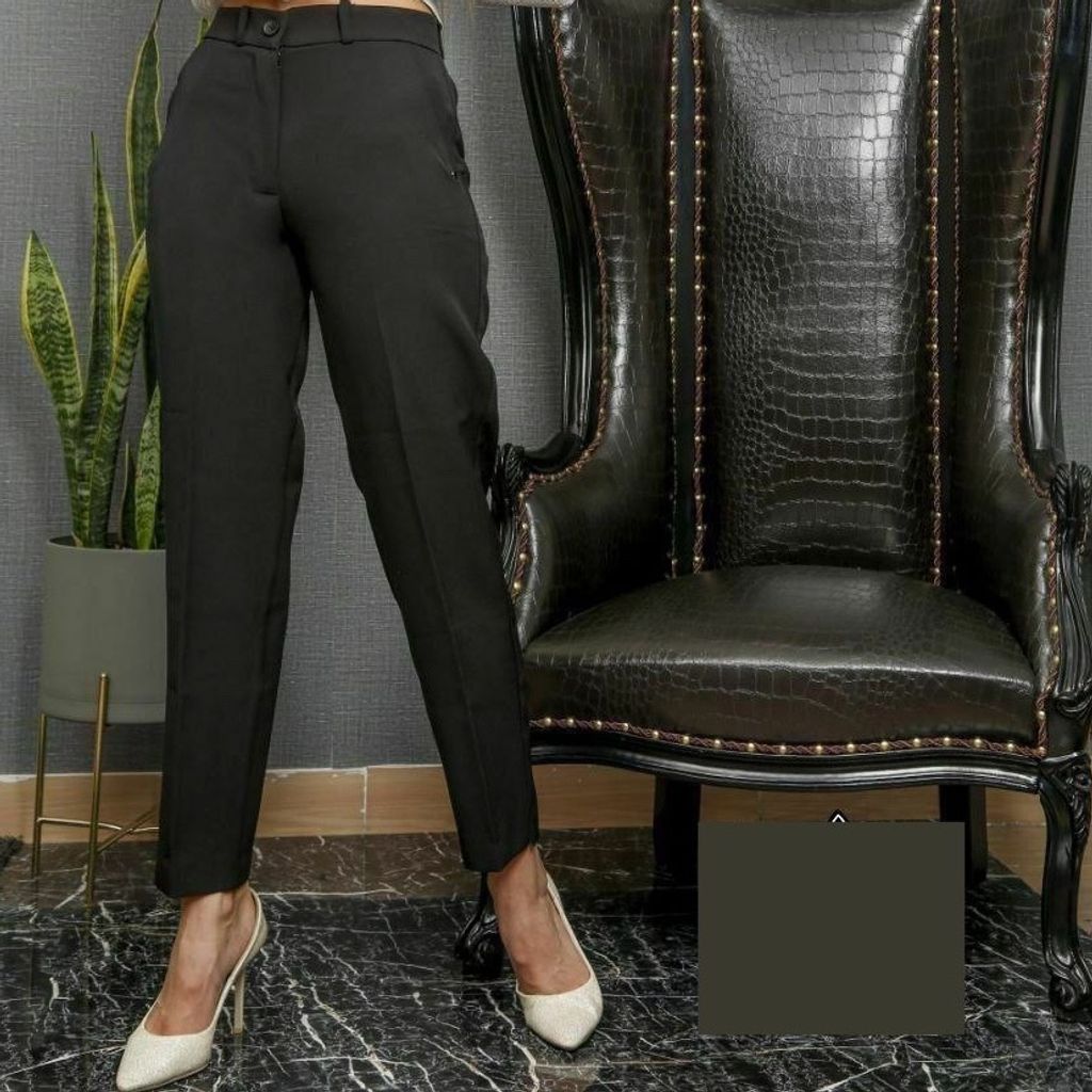 فروش اینترنتی شلوار پارچه ای مازراتی راسته قد 100 