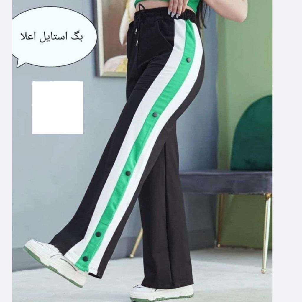 خرید اینترنتی قیمت شلوار بگ کتان