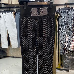 شلوار مجلسی نگین دار