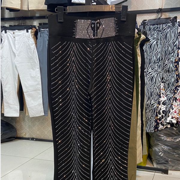 شلوار مجلسی نگین دار