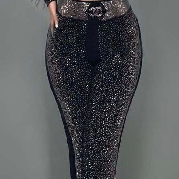 شلوار مجلسی نگین دار زنانه دمپا