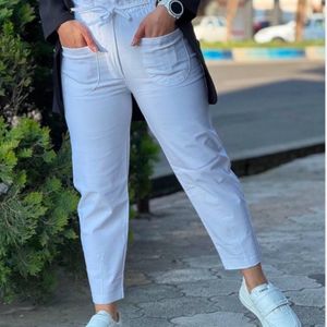 شلوار مام استایل کمر هویجی