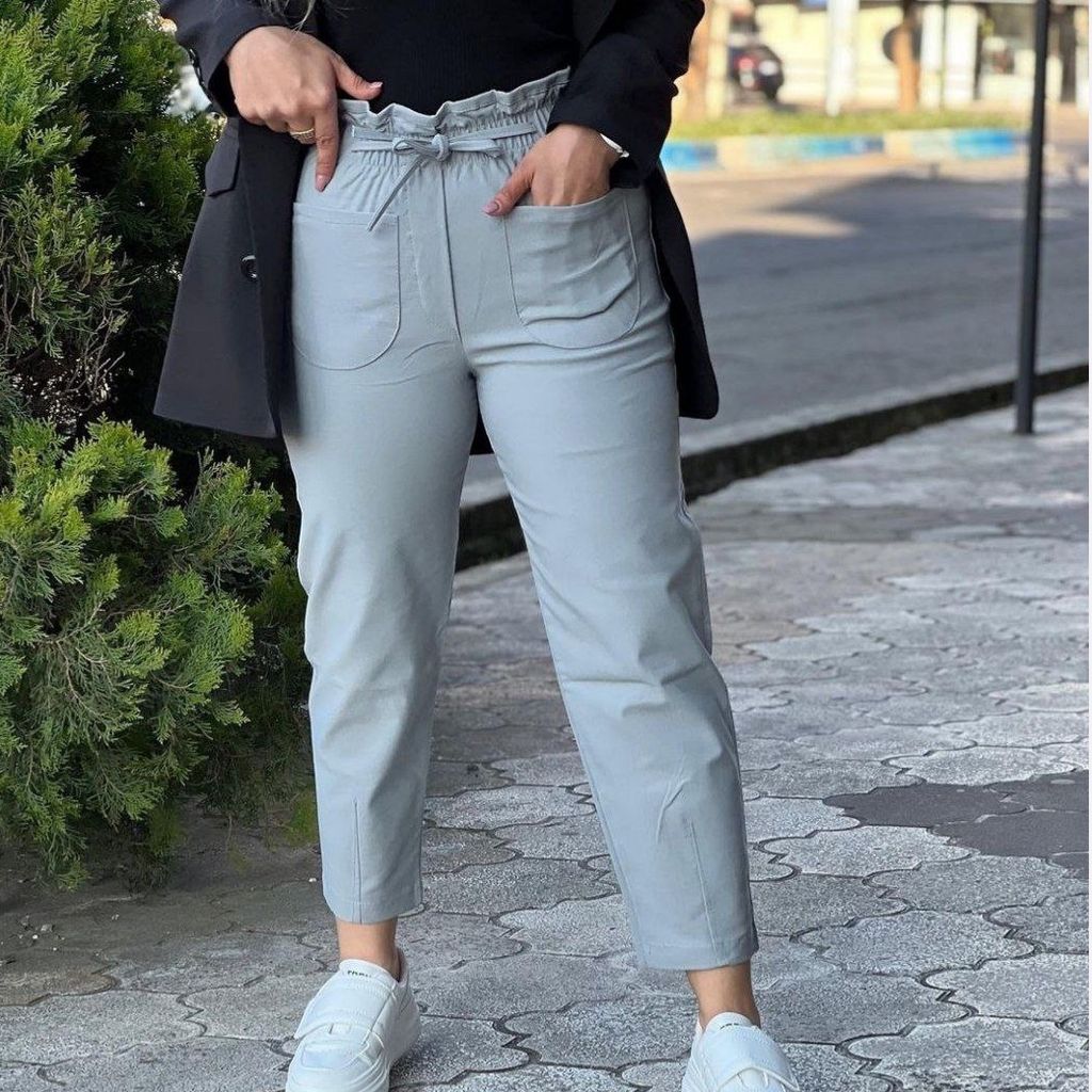 خرید اینترنتی قیمت شلوار مام استایل کمر هویجی 