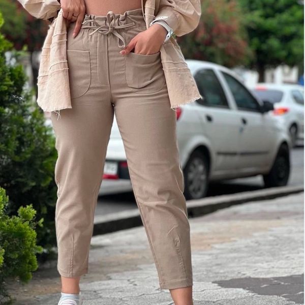 شلوار مام استایل کمر هویجی