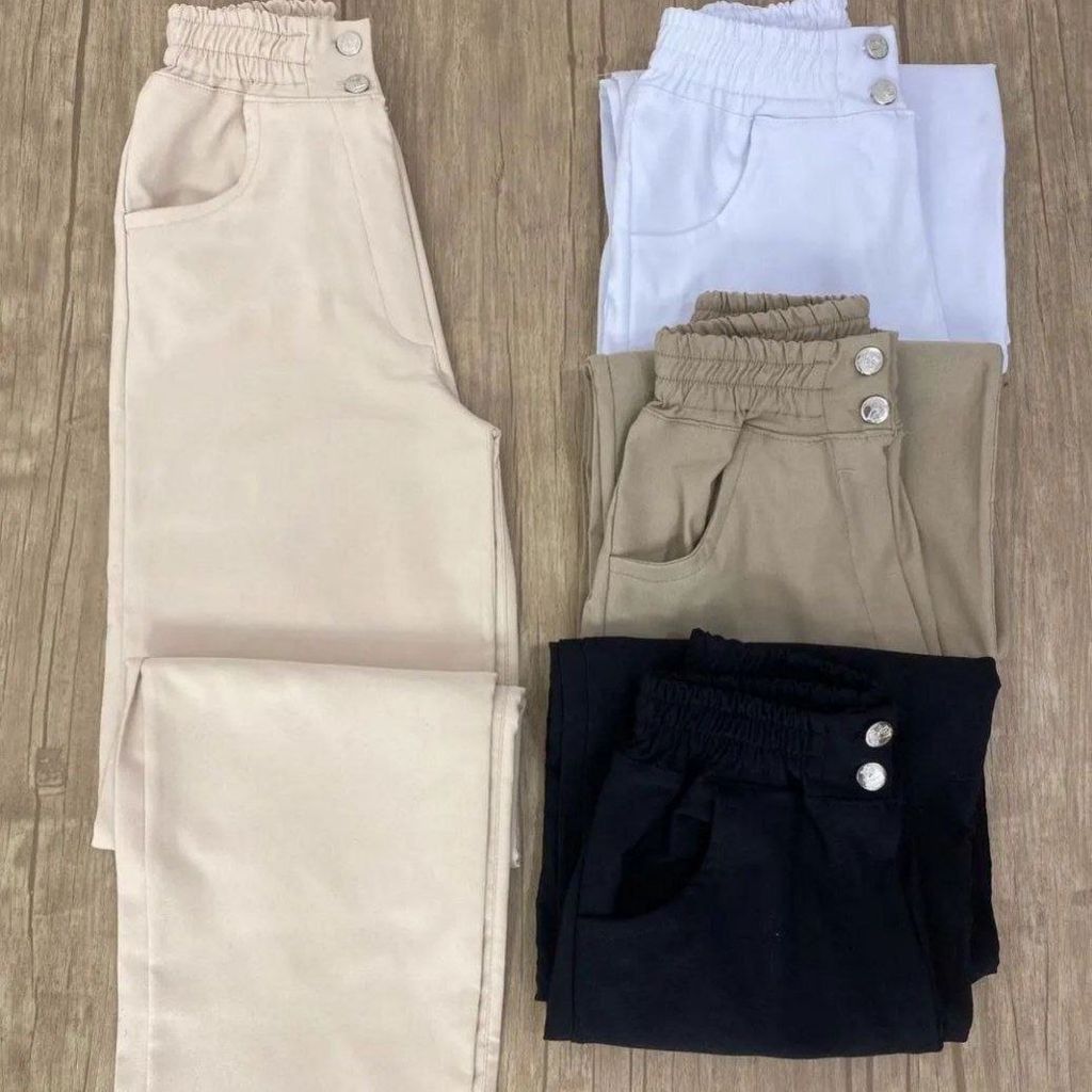 خرید اینترنتی قیمت شلوار  نیم بگ کتان کشی