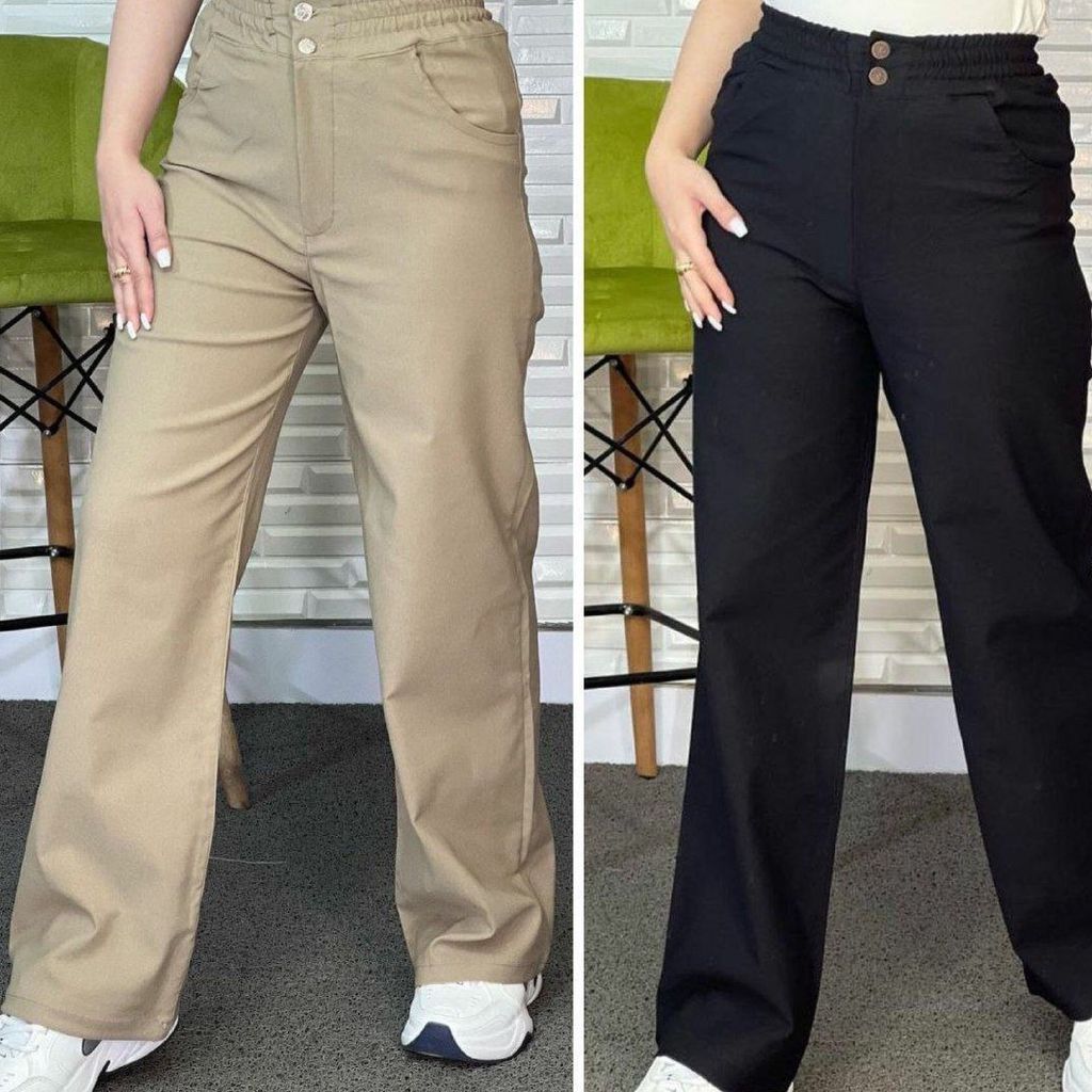 خرید اینترنتی قیمت شلوار  نیم بگ کتان کشی