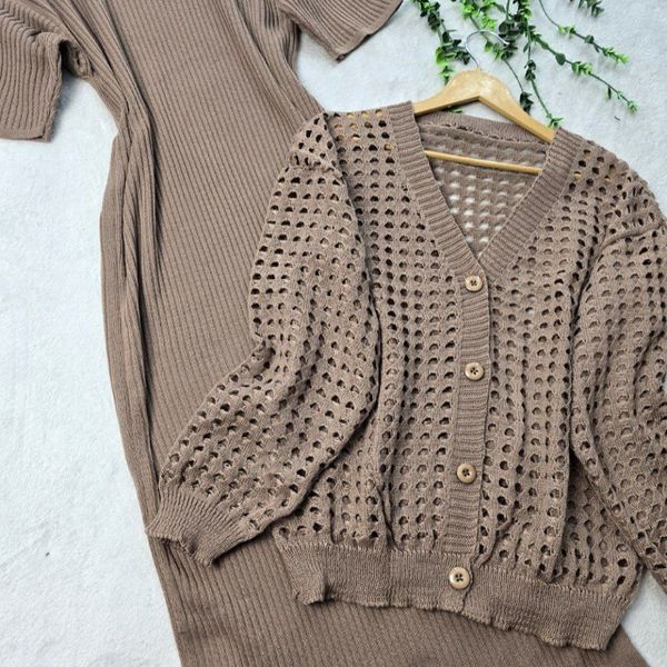 ست بافت دو تکه دلبر