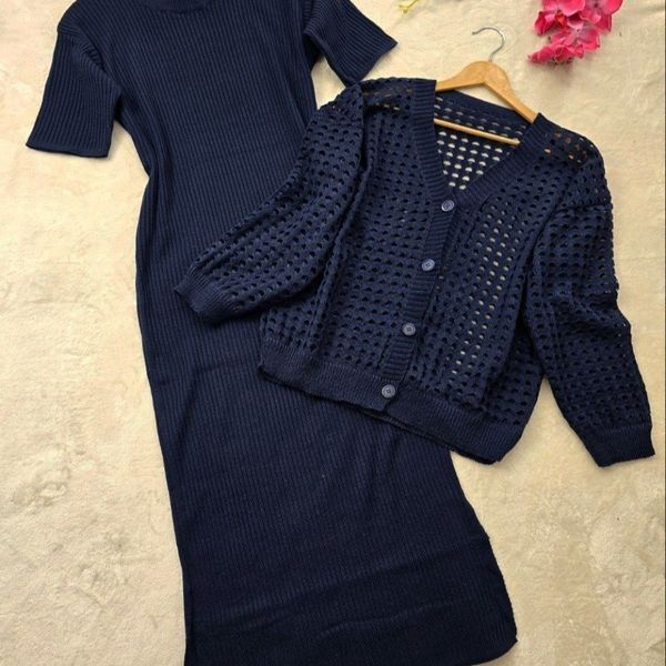 ست بافت دو تکه دلبر