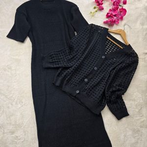 فروش اینترنتی ست بافت دو تکه دلبر