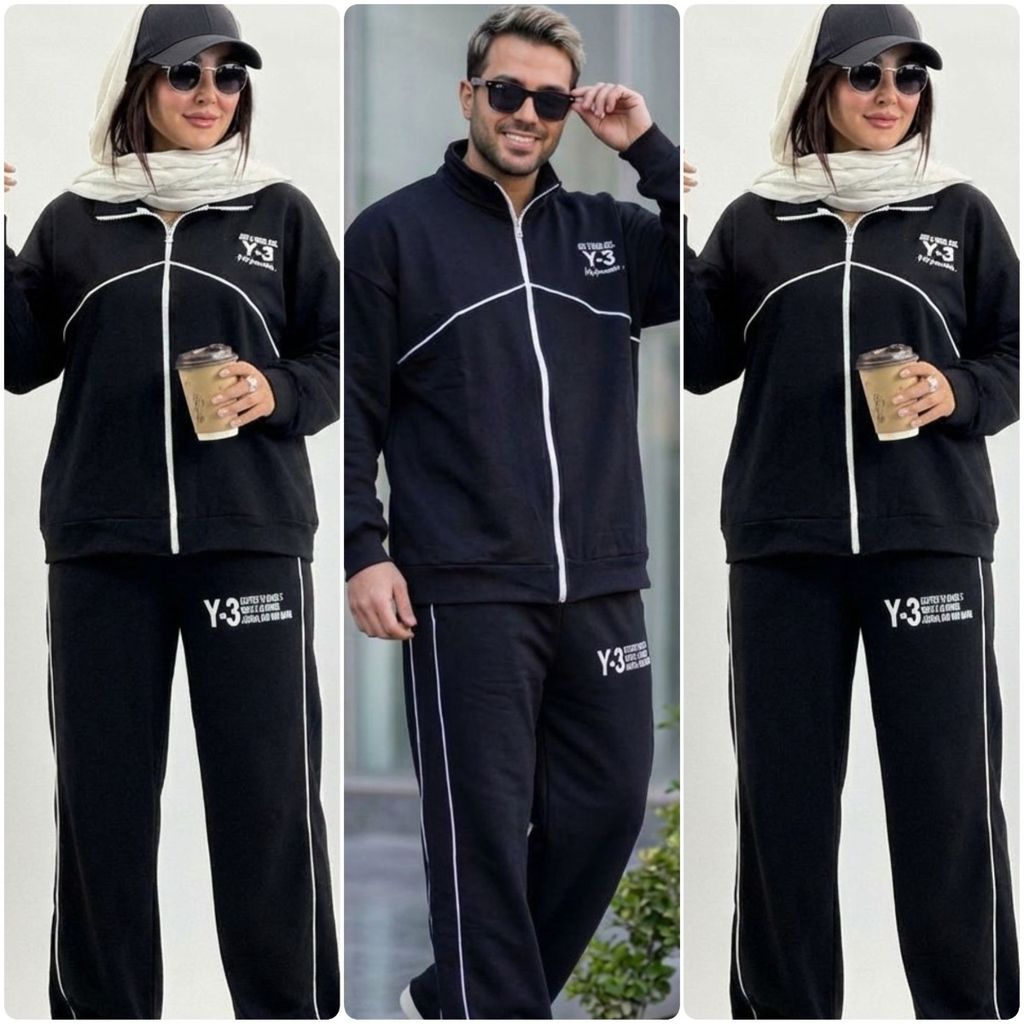 خرید اینترنتی سوییشرت و شلوار Y3 مردانه و زنانه