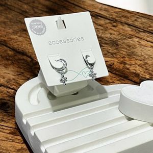 پیرسینگ اسپرت گوشواره‌ای طرح صلیب خوشه ای کد 3334011