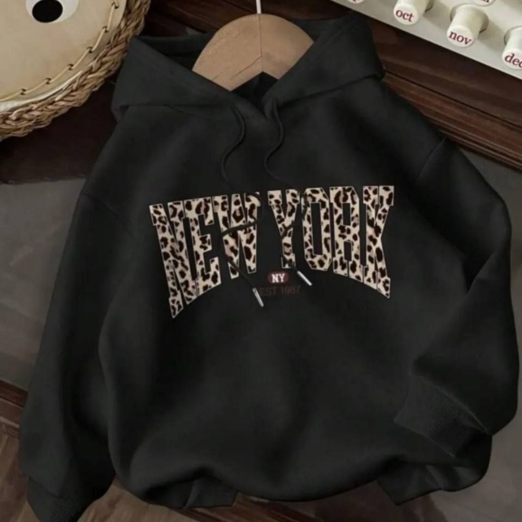 خرید آنلاین هودی نیویورک پلنگی