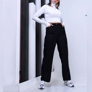 خرید اینترنتی شلوار زنانه مخمل کبریتی نیم بگ